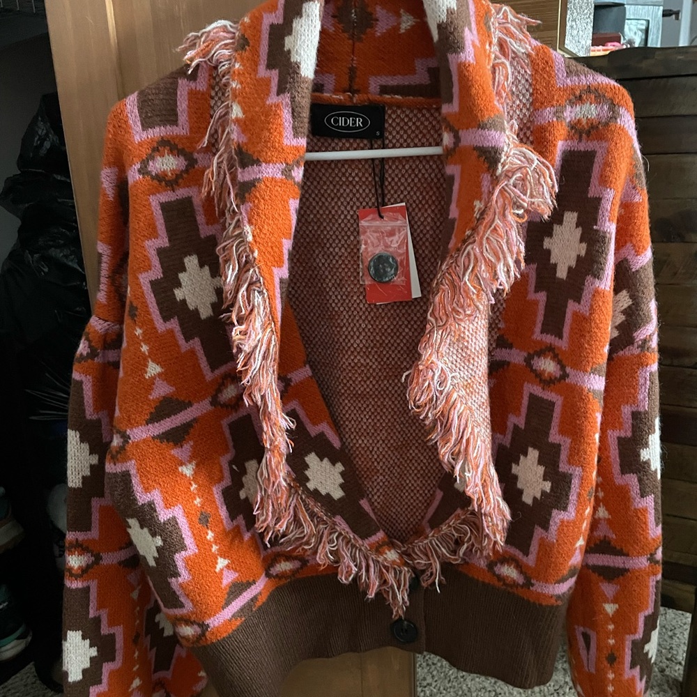 Women’s “Cider” sz S Cardigan